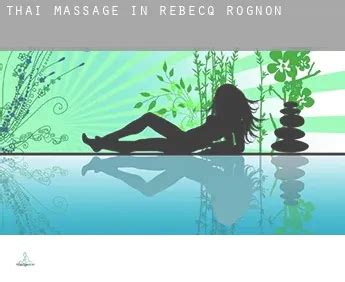 Rebecq Rognon Erotik Massage